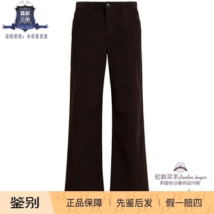 女士新款 正品 THE 阔腿棉灯芯绒休闲裤 直邮 ROW 英国代购