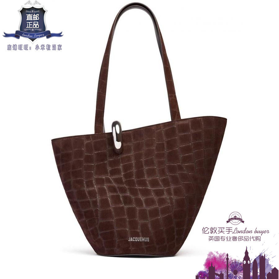 英国代购 女士新款 Jacquemus 压纹皮革单肩托特包 正品直邮,箱包皮具/热销女包/男包,单肩包,淘宝优惠券,粉丝福利购,淘宝优惠卷