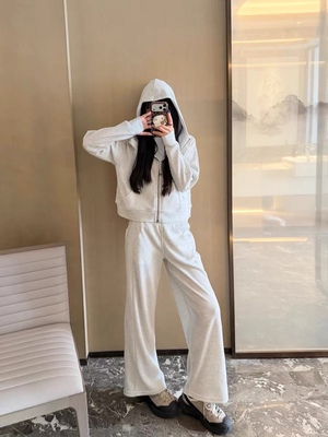 26春SCUBA连帽华夫格拉链卫衣