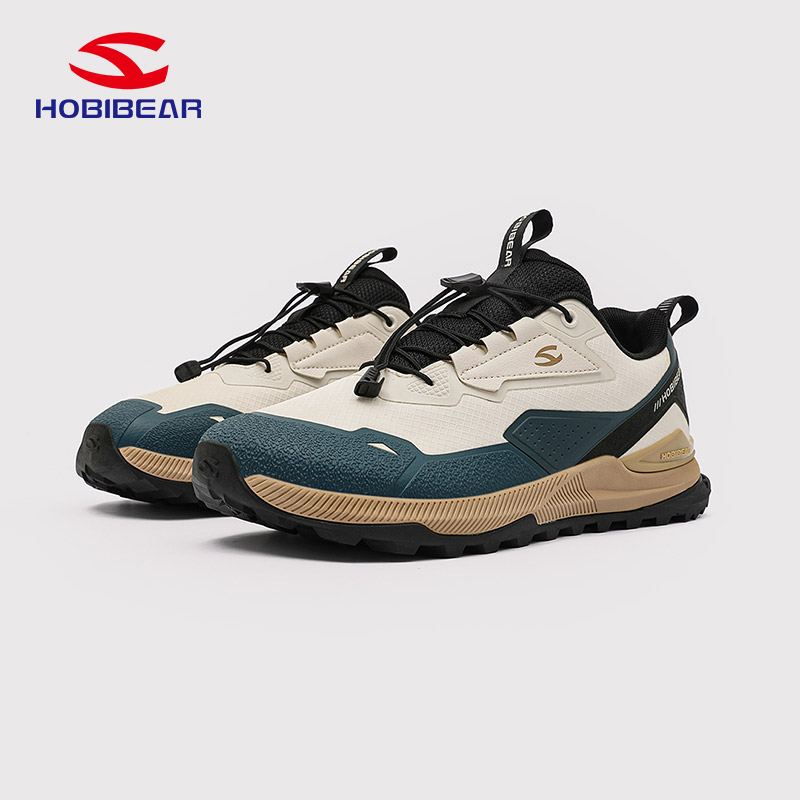 HOBIBEAR哈比熊运动鞋防滑耐磨舒适轻便2025秋季户外跑步鞋宽头鞋