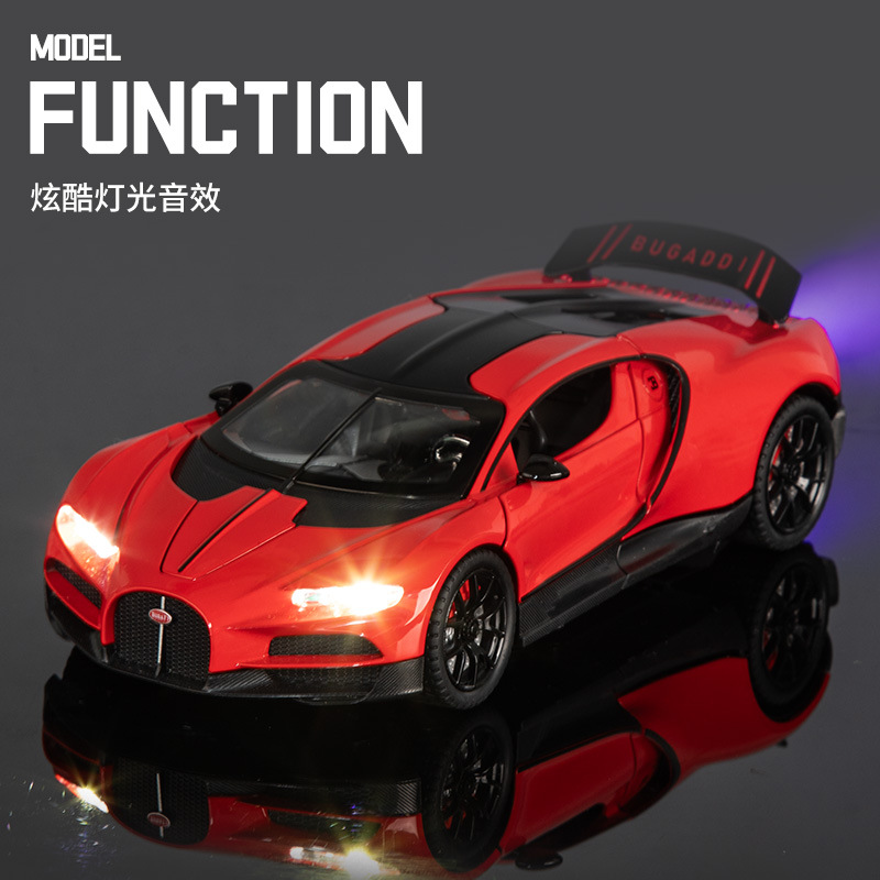 新奥陀飞轮喷雾1/24仿真儿童声光回力合金赛车模型玩具摆件收藏男