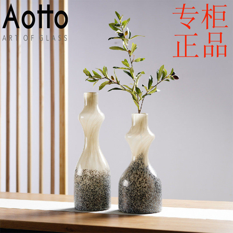 ㊣创意玻璃花瓶家具民宿餐桌装饰品绿萝水培植物插花艺术花瓶摆件
