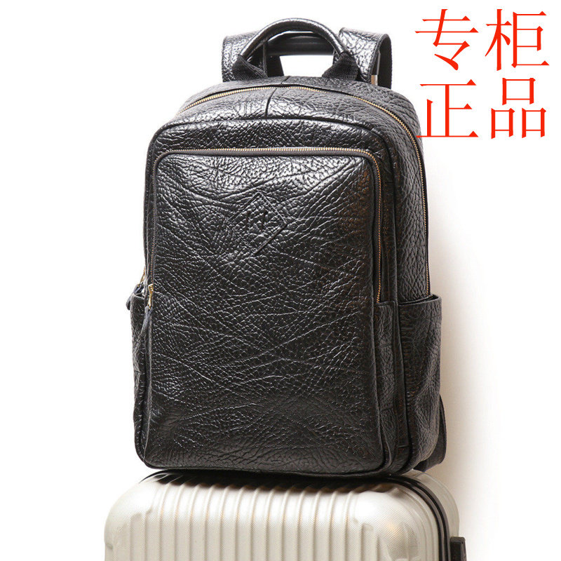 ㊣厂家直销新款时尚休闲背包双肩包商务旅行包背包一件代发男包