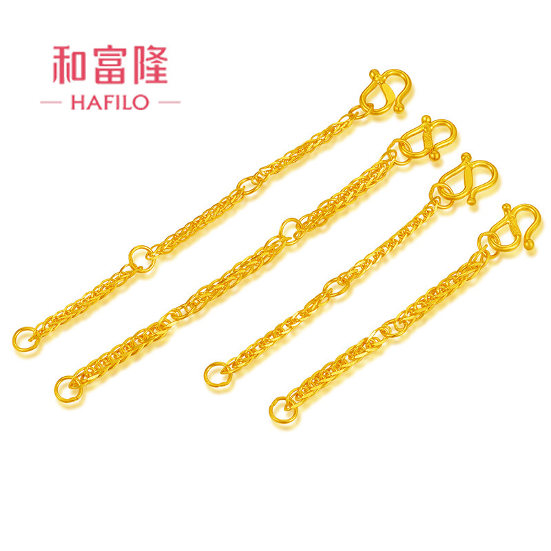 黄金延长链链尾999足金调节尾链肖邦项链手链加长扣尾链配件在类目 珠宝/钻石/翡翠/黄金, 黄金首饰（新）, 其他中 - 来自Buy2taobao.com提供专业的淘宝代购服务