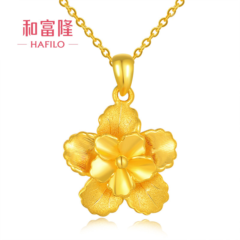3D硬金吊坠黄金吊坠999足金吊坠女款锁骨链挂坠花朵金吊坠转运珠在类目 珠宝/钻石/翡翠/黄金, 黄金首饰（新）, 颈饰中 - 来自Buy2taobao.com提供专业的淘宝代购服务