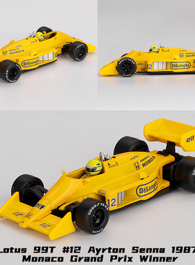 MINIGT 1:64莲花Lotus 99T #12 Ayrton Senna 1987 1088汽车模型