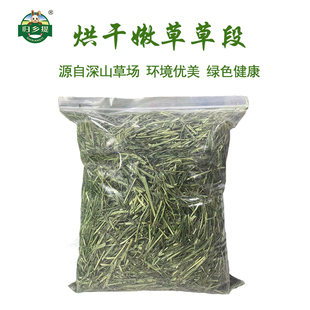 烘干提摩西草段草碎甘肅歸鄉提寵物兔子荷蘭豬提木西龍貓豚鼠干草