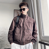 Y125B-M-3XL-P258控338聚酯纤维90绒（100-150克）羽绒棉服，男装棉衣，电商A216