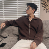 MX180特P118控158粘胶纤维29.7聚酯纤维18.3%锦纶慵懒风针织开衫，男装卫衣，电商A216