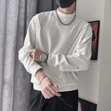 CX35-P48-控68-M-3XL90%聚酯纤维10%氨纶德绒打底衫，男装T恤，电商A216
