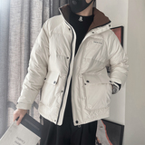 Y106-M-3XL-P188控258外聚酯纤维标50绒大口袋立领羽绒服，男装羽绒服，电商A216
