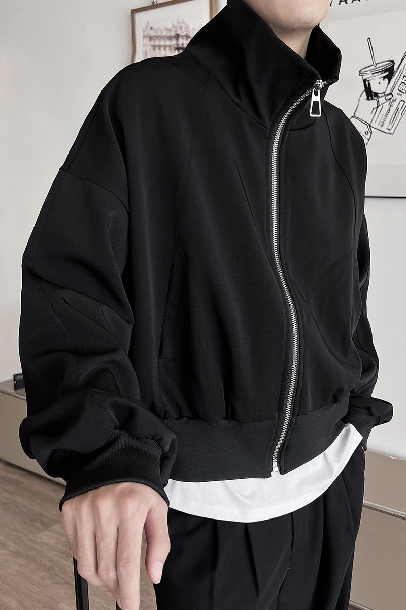 WT32B-P98控138秋季男士上衣外套立领休闲宽松夹克潮流潮牌外衣,男装夹克,电商A216