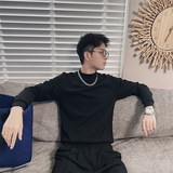 CX33B--P38-控58-M-3XL聚酯纤维德绒纯色打底修身版型T恤，男装T恤，电商A216