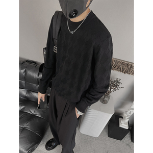 MX232-特P88控118-M-3XL70.8粘胶纤维29.2聚酯纤维提花针织毛衣