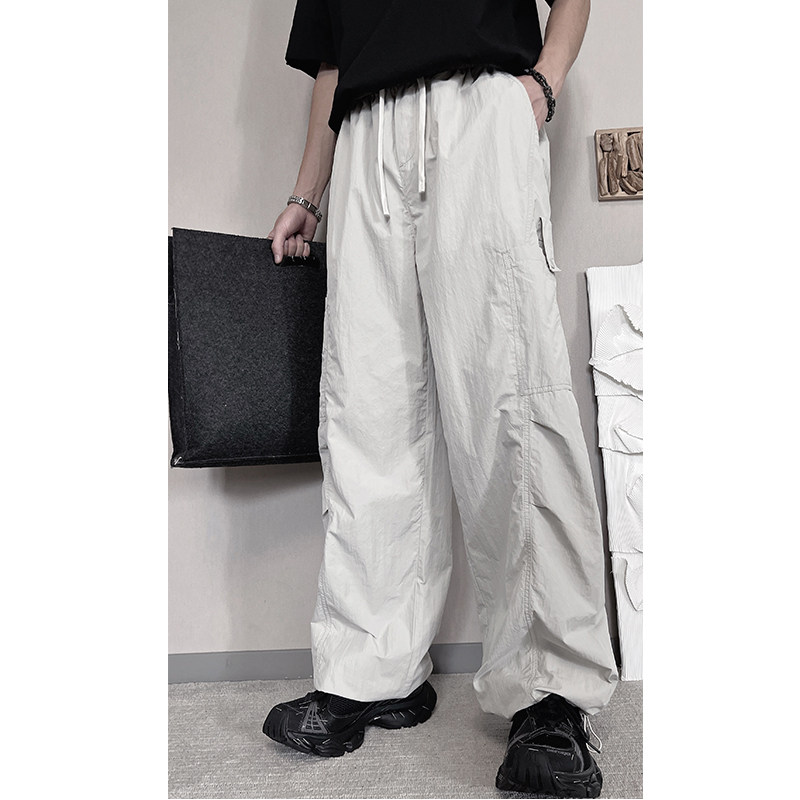 CK08-M-2XL-P78控10873.1锦纶26.9棉硬派伞兵弯刀裤多处褶皱设,男装休闲裤,电商A216