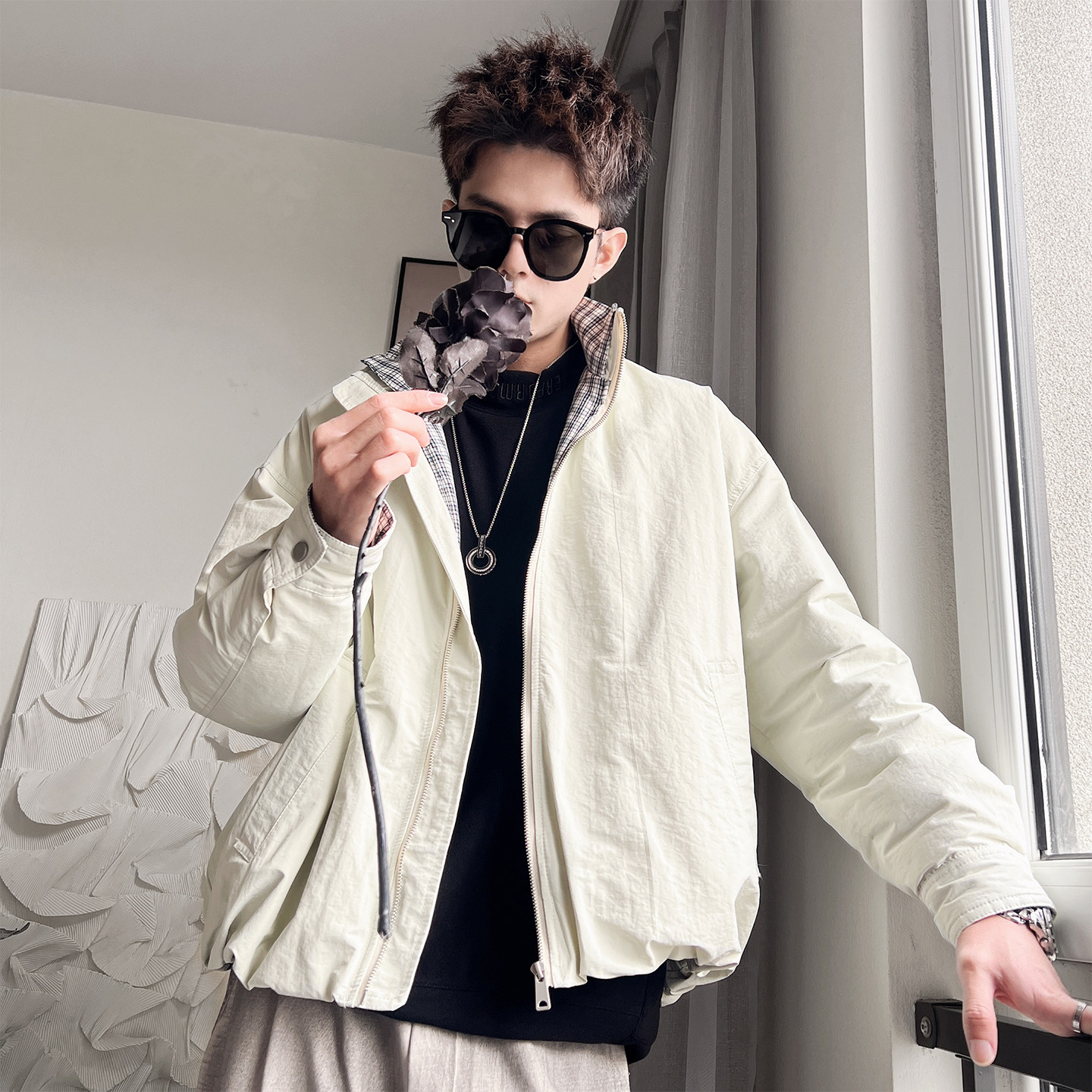 Y133-P218-M-3XL-80%棉20%聚酯纤维50绒（50-100克）羽绒棉服，男装棉衣，电商A216