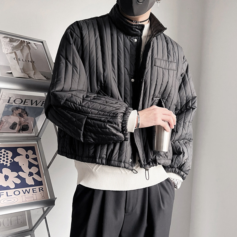Y85B-特P98控138聚酯纤维新款秋冬季轻薄棉服内胆打底衫棉,男装T恤,电商A216