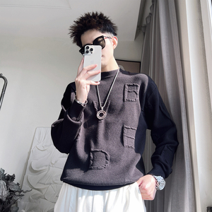 MX311-M-3XL-特P98 控145 凸版立体提花毛衣 50黏胶28涤纶22尼龙，男装针织衫/毛衣，电商A216