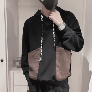 WY269-M-3XL P88-控118 30.8%棉 65.8%涤纶3.4%氨纶抽绳连帽卫衣图片