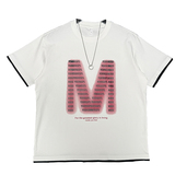 D155-P68-控98-68.8棉24.7聚酯纤维6.5氨纶面积印花反射字面短袖，男装T恤，电商A216