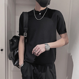 D93-M-3XLP48-控6841%棉16%聚酯纤维43%再生纤维素纤维单粒铁，男装T恤，电商A216