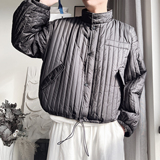 Y129P128-控178-M-XL-聚酯纤维通勤版棉袄袄胆可内穿棉衣，男装棉衣，电商A216