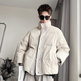 Y130-P248-控M-3XL-锦纶50绒（200-250克）针织门襟羽绒棉服，男装棉衣，电商A216