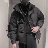 Y97M-3XL-P188控258外聚酯纤维标50绒压轴大门襟立领羽绒服，男装羽绒服，电商A216