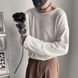 CX21B-特P38-控5865%人棉30%涤纶5%氨纶大低领羊羔绒长袖，男装卫衣，电商A216