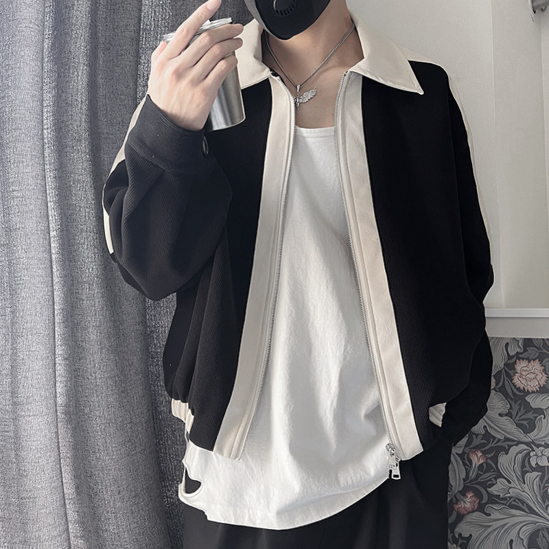 WT25-M-3XL-特P78控10895%涤纶5%氨纶,男装夹克,电商A216