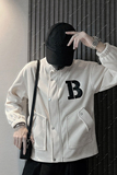 WT28-P98控138秋季新款外套男贴布休闲立领夹克上衣男潮牌外披，男装夹克，电商A216