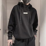 WY300-P88控118M-3XL53.4%棉46.6%聚酯纤维加绒高封领连帽卫衣，男装卫衣，电商A216