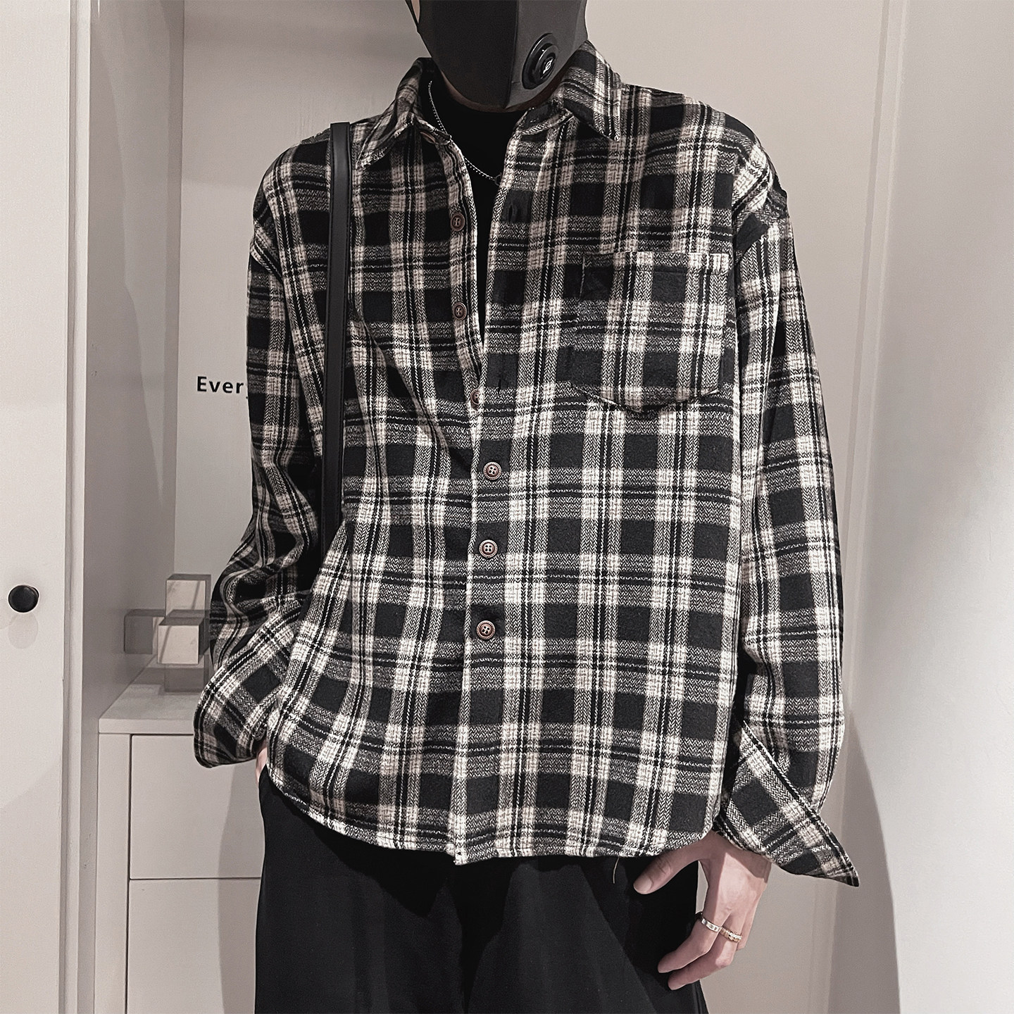 CS73-P88-控128M-3XL-20%羊毛 80%化纤 羊毛毛毡衬衣图片
