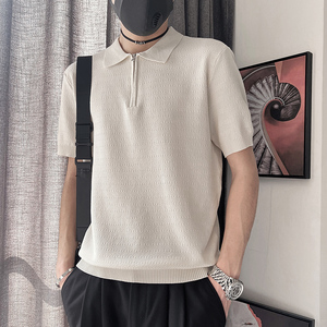 PL27-M-3XL P78-控108  67.4%粘胶纤维32.6%聚酯纤维 拉针织POLO图片