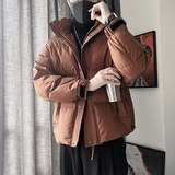 Y97M-3XL-P188控258外聚酯纤维标50绒压轴大门襟立领羽绒服，男装羽绒服，电商A216