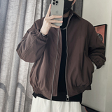 Y120-P138-控178-M-3XL-聚酯纤维廓形小翻领棉衣，男装棉衣，电商A216