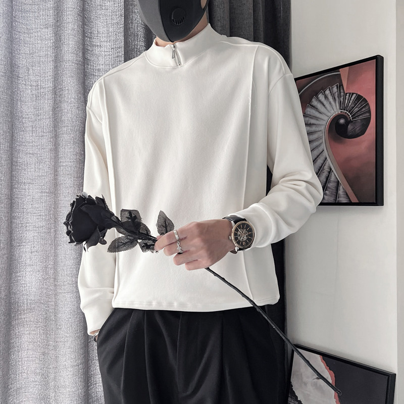 CX36-P48-控68M-3XL90%聚酯纤维10%氨纶德绒打底卫衣,男装T恤,电商A216