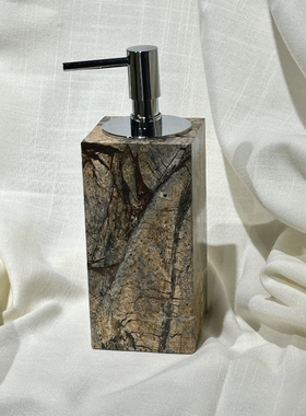 法式中古天然大理石洗手瓶套装