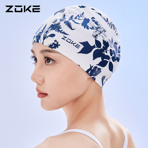 洲克pu泳帽防泼水不勒头护发护耳