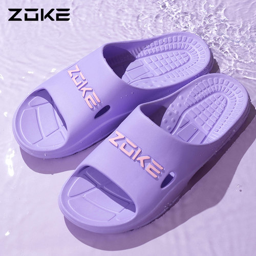 洲克游泳拖鞋防滑加厚踩屎感凉拖