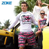 Zoke zhouke nam size lớn rộng nhanh khô thoáng khí màu Hàn Quốc phiên bản quần short boxer năm điểm quần short đi biển - Quần bãi biển 	quần áo đi biển giá rẻ	