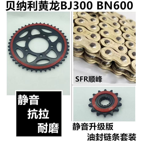 贝纳利黄龙BJ300幼狮500静音链盘