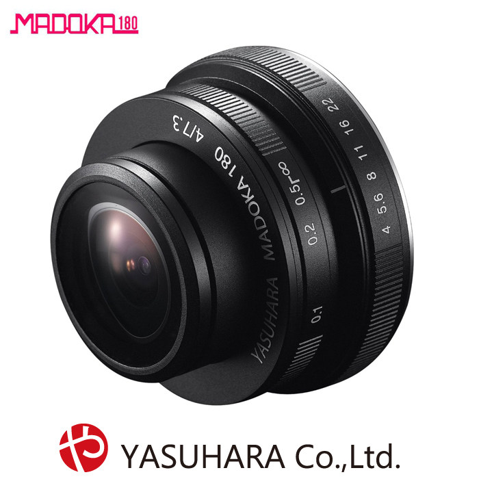 YASUHARA/安原MADOKA适用于索尼微单E卡口180度鱼眼镜头VR全景360