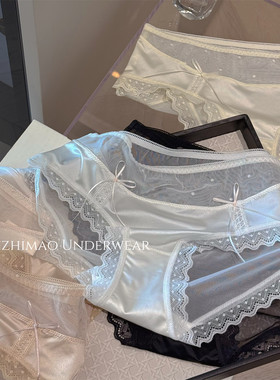 2025新款性感网纱蕾丝绸缎女士