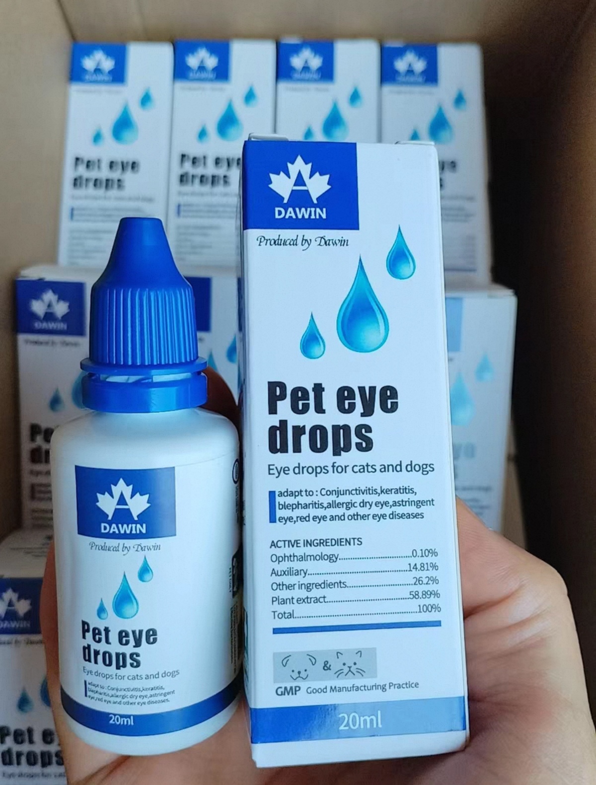 大威宠眼舒宁宠物犬猫滴眼液20ml