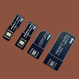 正反方向Mini大卡/Micro中卡/Nano小卡外接ESIM转接板5*6芯片测试