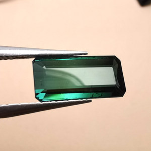 【精品裸石】4.6克拉天然渐变色蓝绿碧玺戒面吊坠