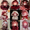 绽染娃衣sp光织园衣服玫瑰花瓣裙毛绒玩偶套装 扮 公主裙手作礼服装