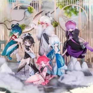 潘妮 宝盒露露亚云羽阁系列可动人偶盲盒整套bjd娃娃圣诞礼物