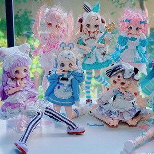 首批正版 BJD盲盒可动人偶onemore8分MJD娃娃手办 万梦SugaryGirls